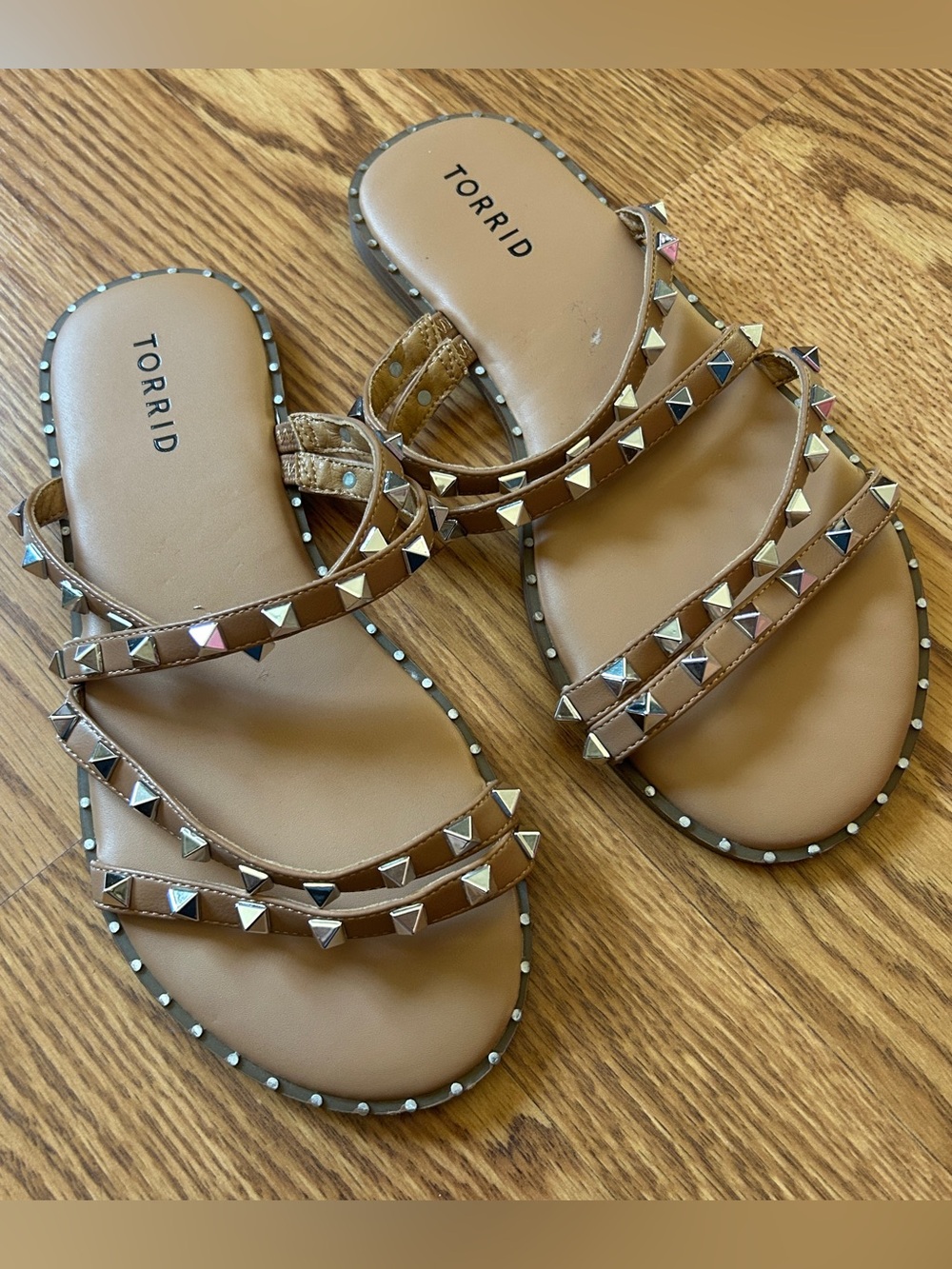 TORRID studded strappy sandals